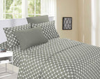 Elegant Comfort Luxury Soft Bed Sheets Bloomingdale Pattern - Image 2