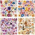 Transparent Flora Scrapbook Stickers Aesthetic Flowers Stickers | Transparent & by Unknown