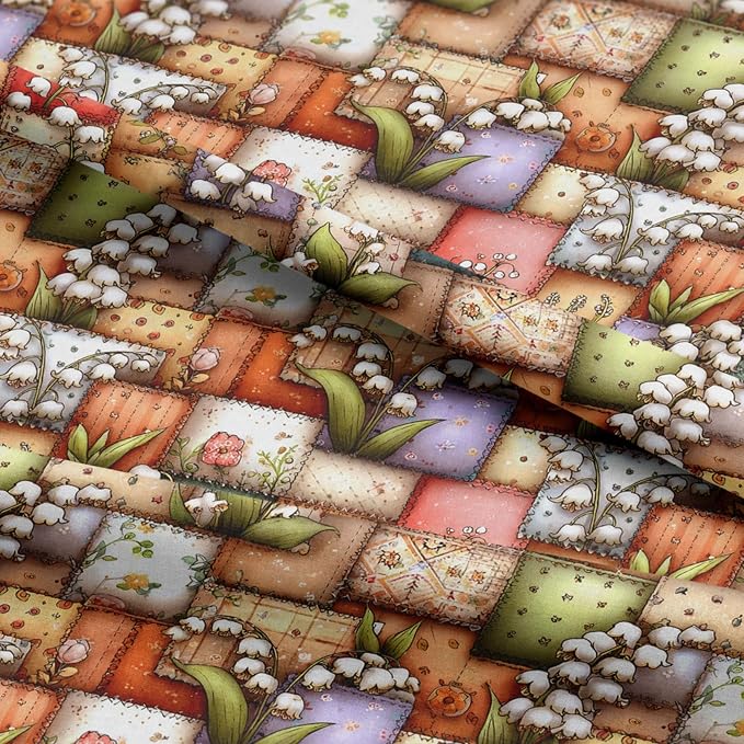 100% Cotton Fabric by the Yard – Turkish Quality Quilting & Sewing Fabric - Image 7