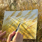Threvortax 100 PCS Watercolor Paper 8.5x11 Inch 105LB/230GSM Cold Press Water - Image 5