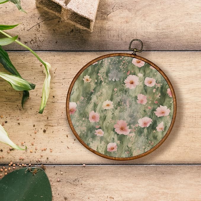 KSDUT Spring Pink Flower Wall Decor Art - Image 4