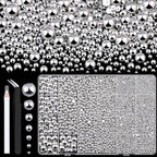 13000Pcs Flatback Pearls for Crafting, Bedazzling Bead for DIY Crafts Clothing by TINKRSTUFF