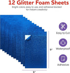 Self-Adhesive Glitter EVA Foam Sheets - Image 2