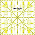 Omnigrid 6" x 6" Square Quilting and Sewing Ruler by Omnigrid