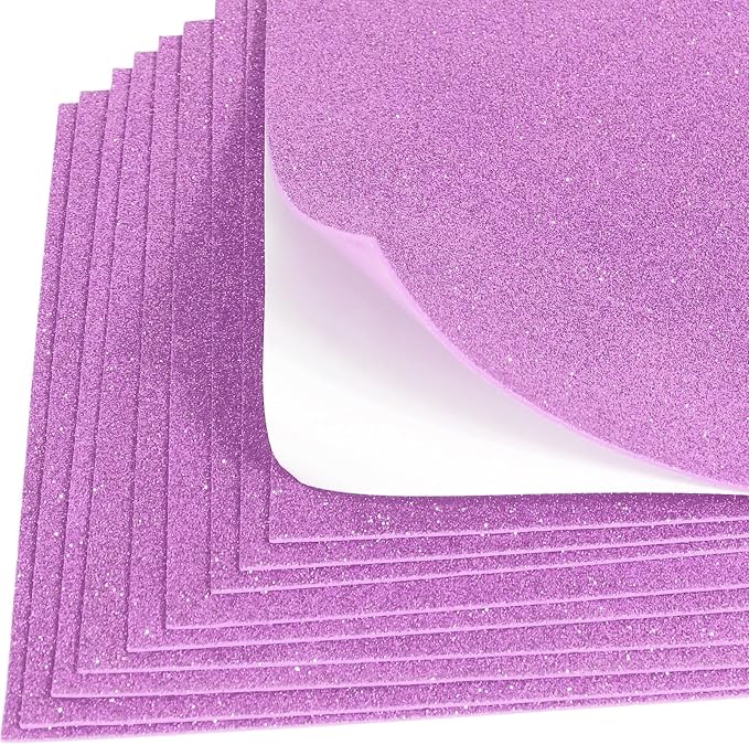 10 Sheets Glitter Cardstock Paper - Image 7