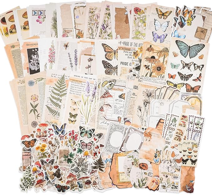 Knaid Vintage Scrapbook Supplies Pack by Knaid