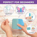 Craftorama Sewing Kit for Kids, Fun and Educational Accessories Craft Set for - Image 4