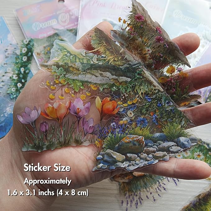 Scrapbook Flower Stickers - Image 6