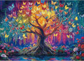 Diamond Art Kits for Adults Beginner, DIY Colorful Butterfly Tree Diamond by WUDWL