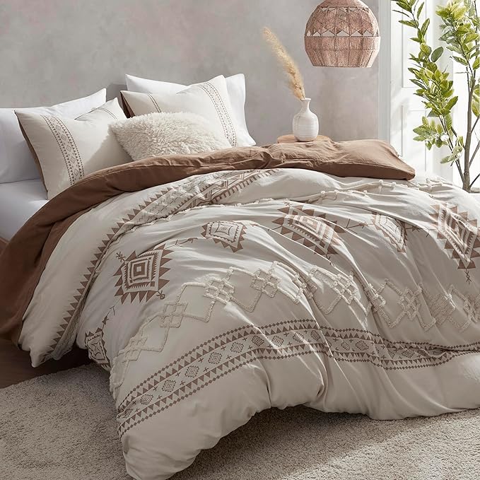 Oli Anderson Boho Duvet Cover Set King Size, Durable and Super Soft Duvet Covers - Image 2