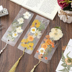 Fuyoooo 376 Pcs Pressed Flowers Bookmark Making Kit, DIY Bookmark Laminating - Image 7