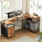 Huuger L Shaped Office Desk - Image 2