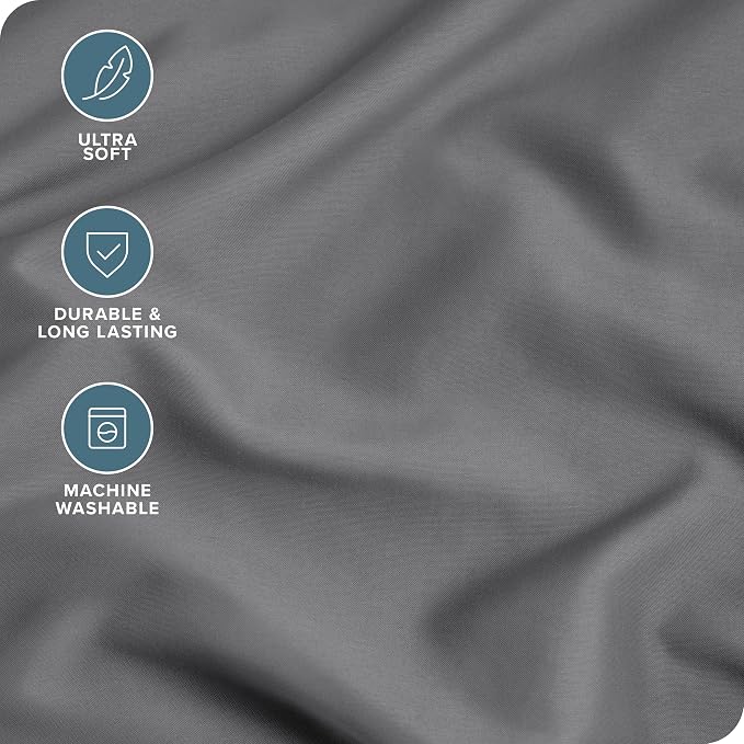 Bare Home Microfiber King Size Pillowcases - Image 4