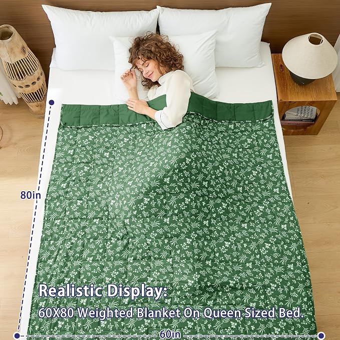 yescool Weighted Blanket for Adults Cooling Heavy Blanket for Sleeping Perfect - Image 2