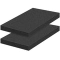 2 PCS Polyurethane Foam Sheets 16" L x 12" W x 1.6" T Packing Foam Inserts by MYFAMIREA