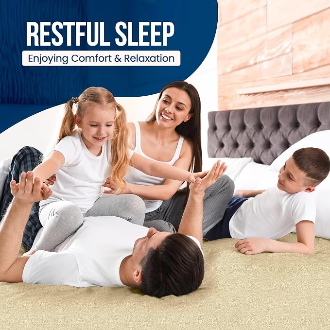 Twin XL Size Mattress Protector Waterproof, Premium 200 GSM Terry Mattress Cover - Image 7