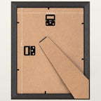 eletecpro 8.5x11 Vintage Picture Frame, Glass Cover, Bronze Gold, Horizontal or - Image 4