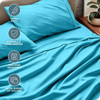 Bare Home Split Head Flex King Sheet Set - Image 5