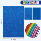 36 Pack Glitter Foam Sheets Craft 8 x 6 inch 36 Colors | Sparkles Foam Paper - Image 2