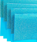 Jtnohx Glitter Felt Fabric, 8 x12 inches Felt Square Glitter - Image 3