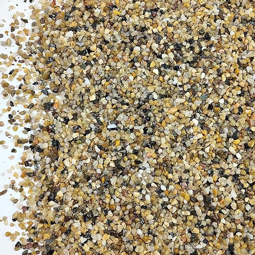 20LB Coarse Sand, Colored Rocks Pebbles, Quartz Sand by SHIZWU