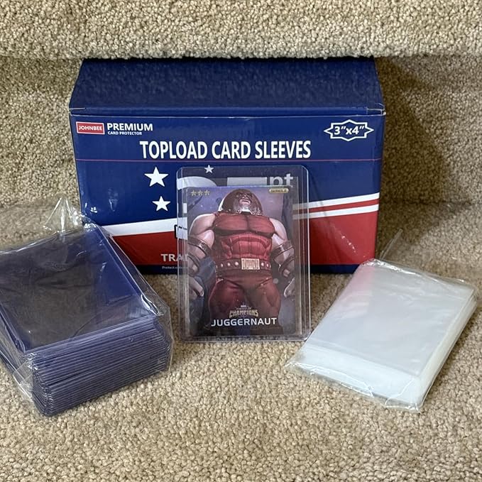 2000 Card Sleeves Top Loaders for Cards, 35pt 3"x4" | Fit 2.5" x 3.5" Trading - Image 8