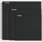 Vienrose Scrapbook Album 10x10 Inch Blank Thick Kraft Paper DIY Scrapbooking - Image 5