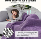 L'AGRATY Knitted Weighted Blanket - Image 4