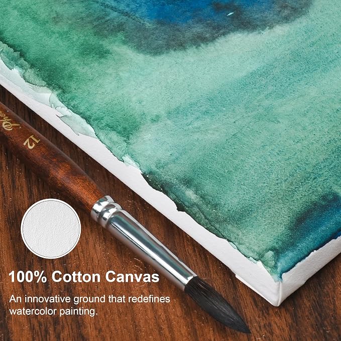 PHOENIX Professional Stretched Watercolor Canvas - Image 3
