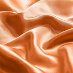 BEDELITE Satin Pillowcase with Zipper 2 Pack, Burnt Orange Pillow Cases - Image 3