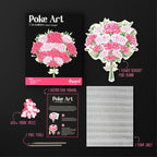 Unwynd Poke Art Carnations Flower Bouquet | Mess-Free Arts and Crafts - Image 6