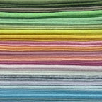 24 Rolls 8"x18" 1.4mm Thick Soft Felt Fabric Sheet 24 Assorted Soft Pastel - Image 2
