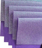 Jtnohx Glitter Felt Fabric, 8 x12 inches Felt Square Glitter - Image 3