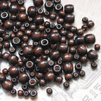 300Pcs Large Wooden Spacer Beads, BetterJonny Natural Wooden Beads Macrame - Image 3