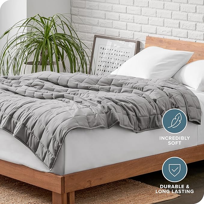 Bare Home Weighted Blanket for Adults 30lb - Image 4
