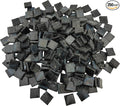 1.1 LB Ice Jade Mosaic Tiles, 0.59“ Square Glass Mosaic Pieces by BTMIEY