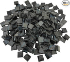 1.1 LB Ice Jade Mosaic Tiles, 0.59“ Square Glass Mosaic Pieces by BTMIEY
