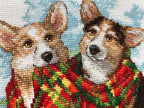 RIOLIS - Ready for Autumn 2002, Dogs Cross Stitch Kits 9¾" x 9¾", Counted Cross - Image 6