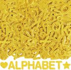 784 Pcs Foam Letter Stickers Glitter, Self-Adhesive Glitter Alphabet Stickers 1 by Unknown