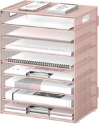 DALTACK 9-Tier Paper Organizer for Desk, Mesh Letter Tray Desk Organizer by DALTACK
