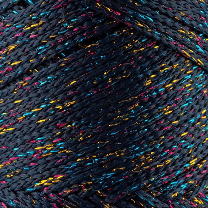 10 Skeins of Sensy Premium 2mm 251 Yards Sparkle Polyester Rope 90% - Image 2