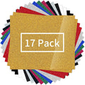 VinylRus Glitter HTV Heat Transfer Vinyl Bundle by VinylRus