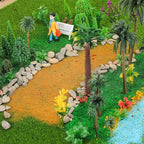 Sureio 130 Pcs Diorama Supplies Kit Include 121 Miniature Trees 1.2-7.48 Inch - Image 4