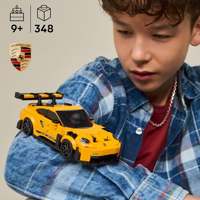 LEGO Speed Champions Porsche 911 GT3 RS Super Car Toy - Image 2