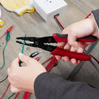 WGGE WG-015 Professional 8-inch Wire Stripper/wire crimping tool, Wire Cutter - Image 6
