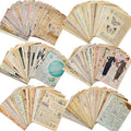 200 Sheets of Vintage Scrapbook Paper, Journaling Scrapbooking Supplies Craft by emmoolife