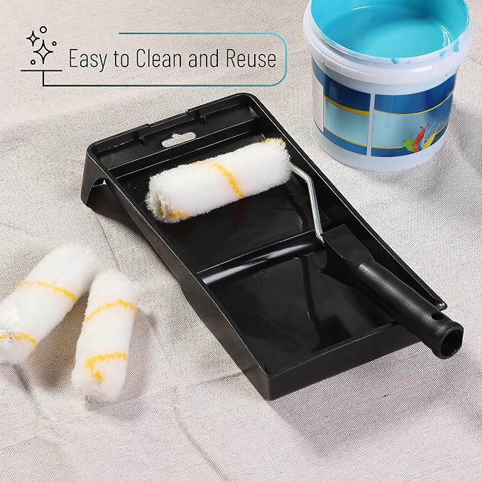 Bates- 4-Inch Paint Roller Kit, Roller Set - Image 5