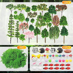 Hoteam 72 Pcs Miniature Garden Accessories Mini Moss Garden Animals Rabbit Owl - Image 2