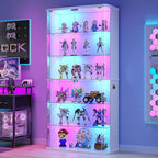 Dystler 6-Tier 71" Tall Display Cabinet by CraftYourIdealHomeLife