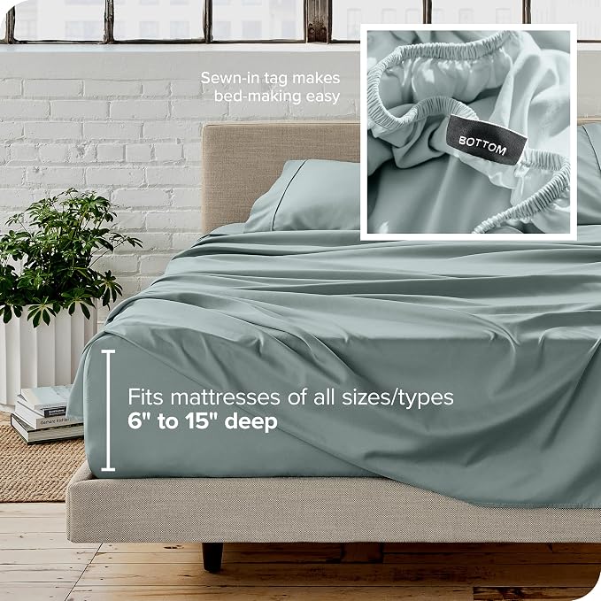 Bare Home Queen Sheet Set - Image 5